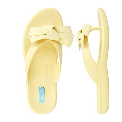 Oka-B Women's Kira Bow Flip Flops