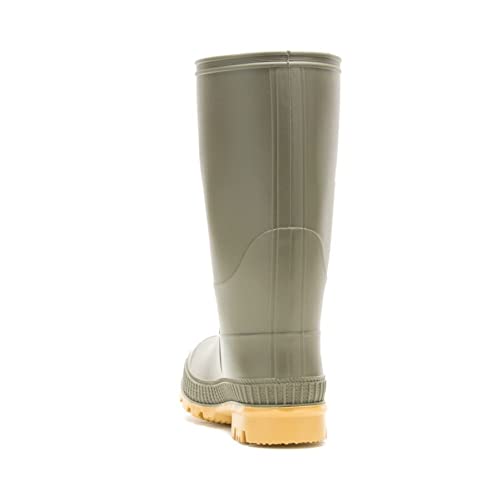 Kamik Stomp Rain Boot , Olive, 5 M US Toddler