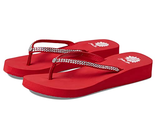 Yellow Box Jello Sandal, Red