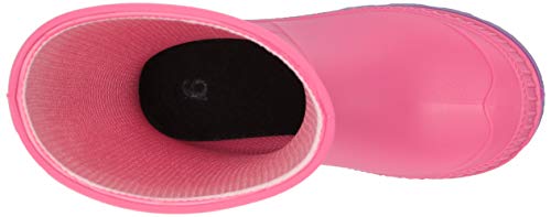 Kamik Baby-Girl's Stomp Rain Boot, PINK, 5 M US Toddler