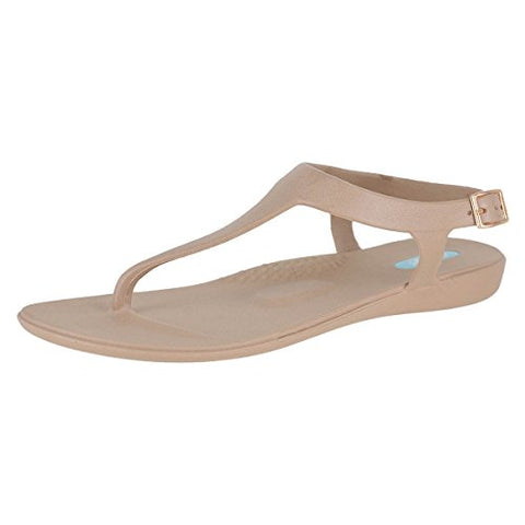 Oka-B. Carson Chai W/Gold Buckle Womens Ankle Strap Size