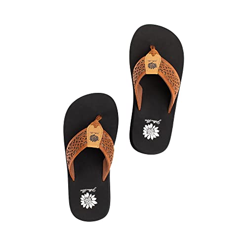 Yellow Box Women's Ficus Flip Flop