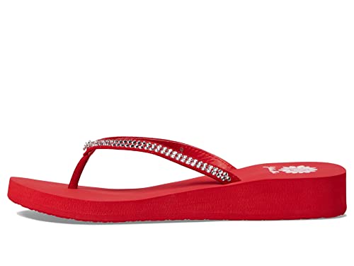 Yellow Box Jello Sandal, Red