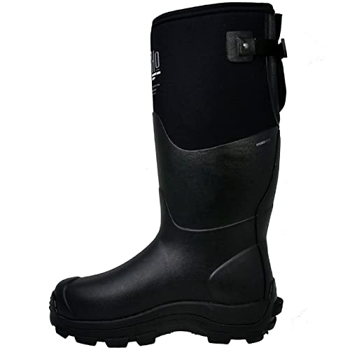 Dryshod Men's Dungho Max Gusset Extreme-Cold Conditions Waterproof Super Warm Barnyard Snow Boot