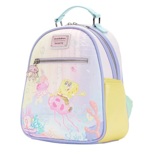 Loungefly Spongebob Pastel Jellyfishing Mini Backpack