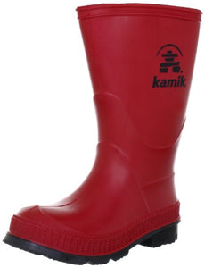 Kamik STOMP/YOUTH/PUR/6149 Rain Boot Red,5 M US Toddler