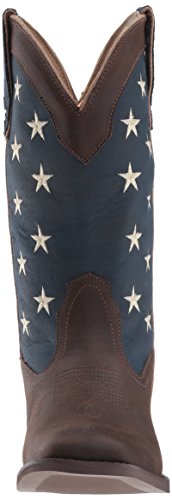 ROPER Women's American Patriot Stars and Stripes Cowgirl Boot Square Toe - 09-021-1902-0380 Br