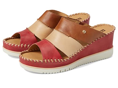 PIKOLINOS Leather Wedge Sandals AGUADULCE W3Z