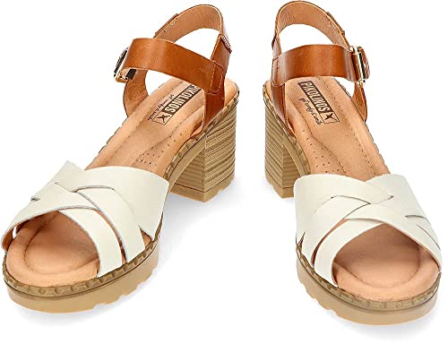 PIKOLINOS Leather Heeled Sandals CANARIAS W8W