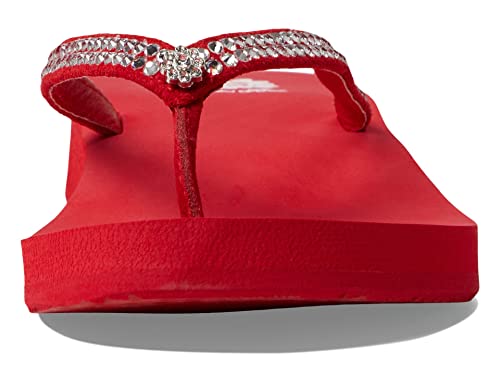 Yellow Box Jello Sandal, Red