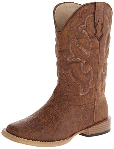 Roper Scout Square Toe Basic Cowboy Boot (Infant/Toddler/Little Kid/Big Kid)