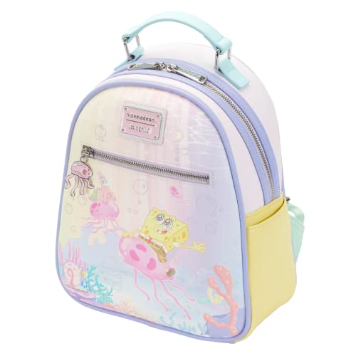 Loungefly Spongebob Pastel Jellyfishing Mini Backpack