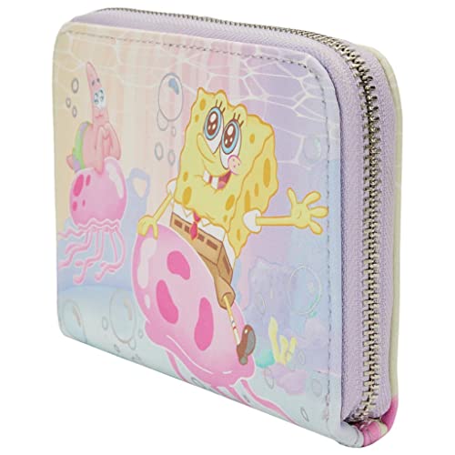 SpongeBob Schwammkopf Loungefly Pastel Jelly Fishing Women's Purse Multicoloured, multi-coloured, Standard