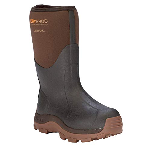 Dryshod Mens haymaker Hard Working Farm Boot - Brown HAY-MM-BR