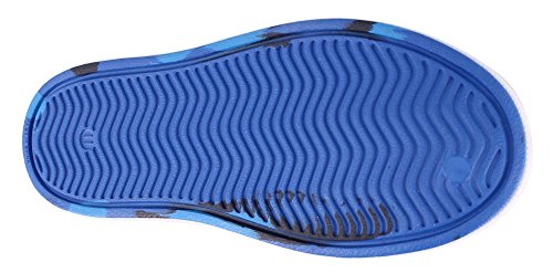 Skechers Boy's, Guzman 2.0 Swirlers Slip on Shoes Royal Blue/Black 8 M