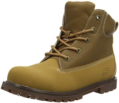 Skechers Boys Mecca - Outer Venture Boot Tan Size 1 M US Little Kid