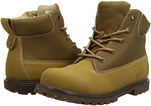 Skechers Boys Mecca - Outer Venture Boot Tan Size 1 M US Little Kid