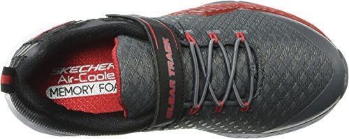 Skechers Kids Boy's Clear Track Lunar Shift 97606L (Little Kid/Big Kid) Charcoal/Black 11.5 Little Kid