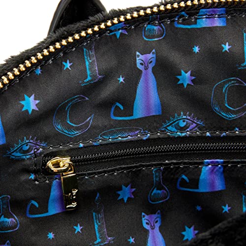 Loungefly - Disney - Hocus Pocus - Binx the Cat Holding Candle - CrossBody Bag Purse