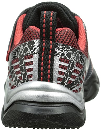 Skechers Boys' Neutron Subatomic Sneaker,Black/Red,US 1 M