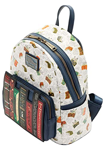 Loungefly Fantastic Beasts Magical Books Mini Backpack, Multi, small