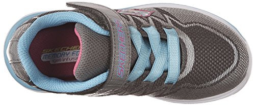 Skechers Dream N' Dash Whimsy Girl Charcoal/Turquoise