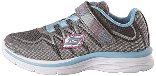 Skechers Dream N' Dash Whimsy Girl Charcoal/Turquoise