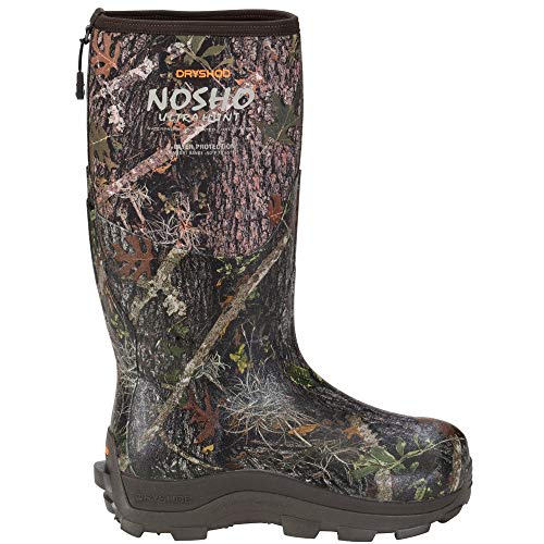Dryshod Mens Nosho Ultra Hunt Camouflage Waterproof Boots Mid Calf - Brown