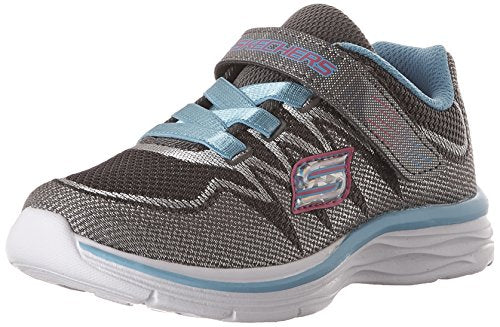 Skechers Dream N' Dash Whimsy Girl Charcoal/Turquoise