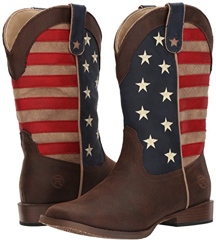 ROPER Unisex-Child American Patriot Western Boot