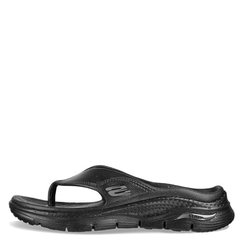 Skechers Foamies Arch Fit 3 Point Sandal Black 8 B (M)